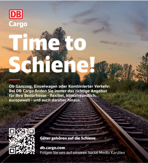 Headline reads " Time to shine" with the DB logo